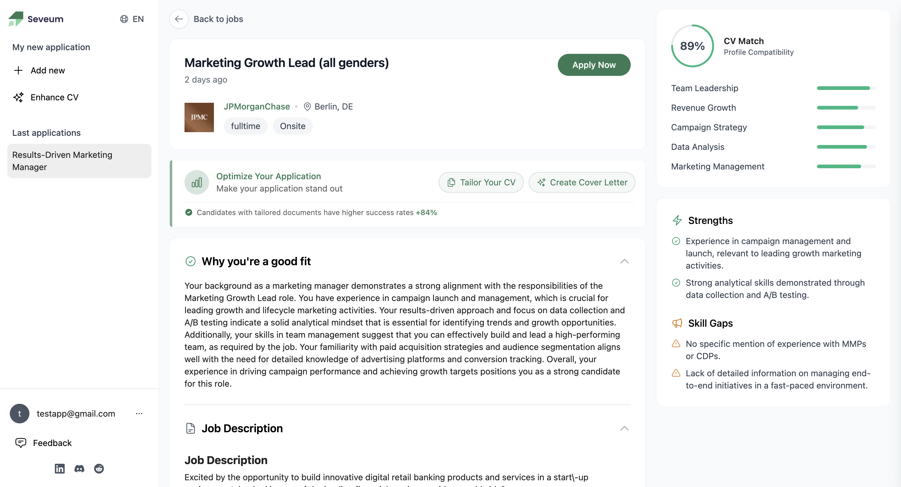Apply with Confidence